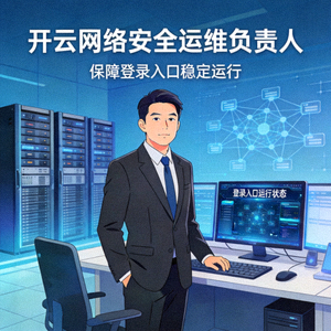 开云网络安全运维负责人 - 保障登录入口稳定运行